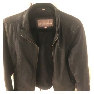 Great Sleek lightly worn Leather Jacket